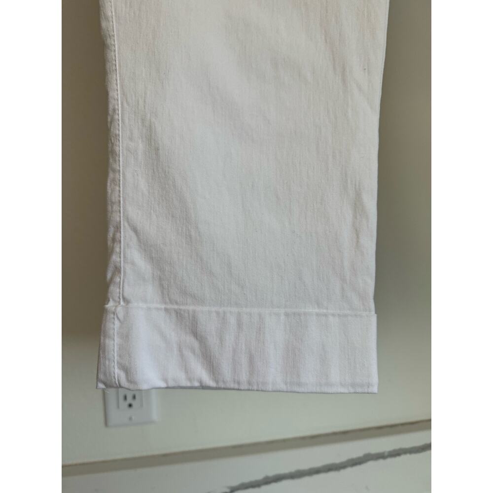Renuar Women's Capris White Stretch Waist Dress Pants Size 12 - Picture 2 of 9